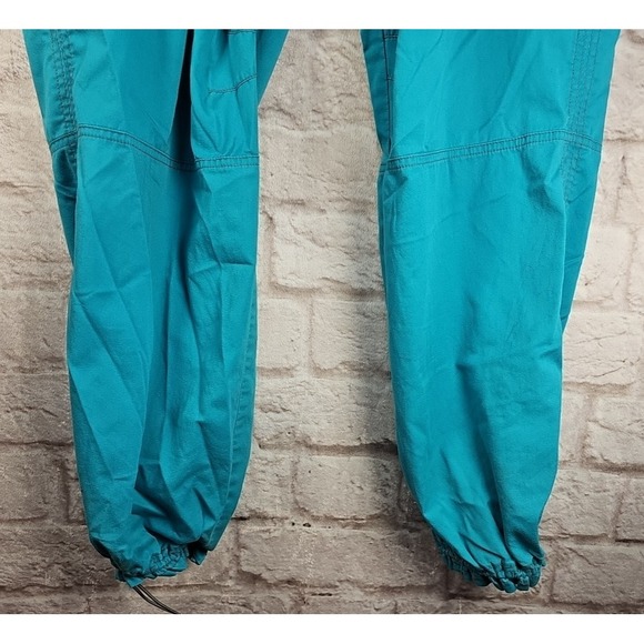 Dickies‎ Scrub Pants Women 2XL EDS Turquoise Teal Cargo Pockets Drawstring 86206 - Picture 4 of 11